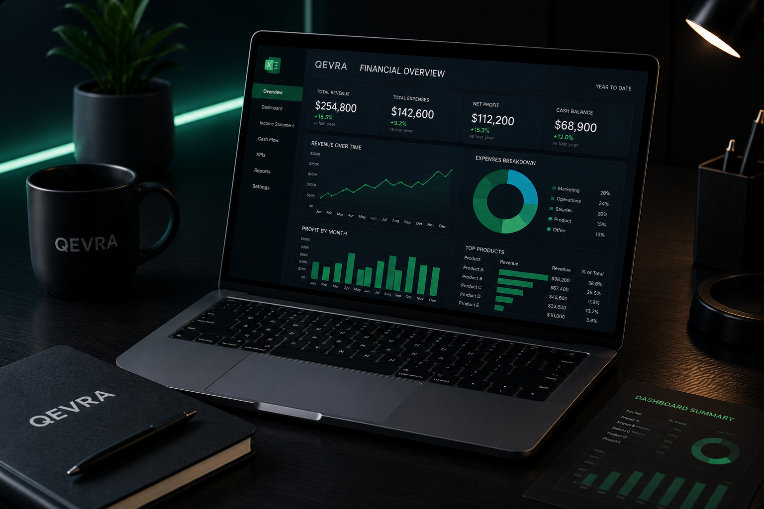 Excel Dashboards