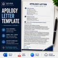 Apology Letter Template | Editable Word, PDF & Canva