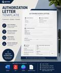 Authorization Letter Template | Editable Word, PDF & Canva