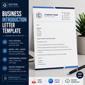 Business Introduction Letter Template | Editable Word, PDF & Canva