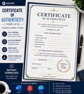 Certificate of Authenticity Template | Editable Word, PDF & Canva