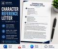 Character Reference Letter Template | Editable Word, PDF & Canva