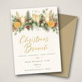 Christmas Brunch Invitation – Editable Canva Template