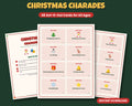 Christmas Charades – 48 Printable Act-It-Out Cards
