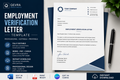 Employment Verification Letter Template | Editable Word, PDF & Canva