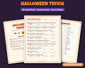 Halloween trivia printable – 40 questions with answer key and score sheet