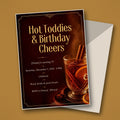 Hot Toddy Winter Birthday Party Invitation – Editable Canva Template