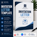 Invitation Letter Template | Editable Word, PDF & Canva