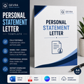 Personal Statement Letter Template | Editable Word, PDF & Canva