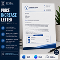 Price Increase Letter Template | Editable Word, PDF & Canva