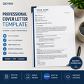 Professional Cover Letter Template | Editable Word, PDF & Canva