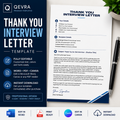Thank You Interview Letter Template | Editable Word, PDF & Canva